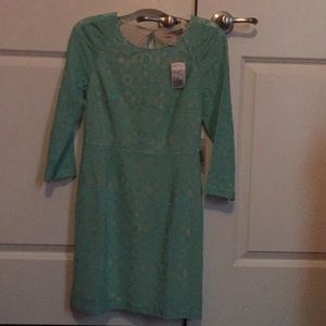 Forever 21 Turiquiose and Nude dress never worn